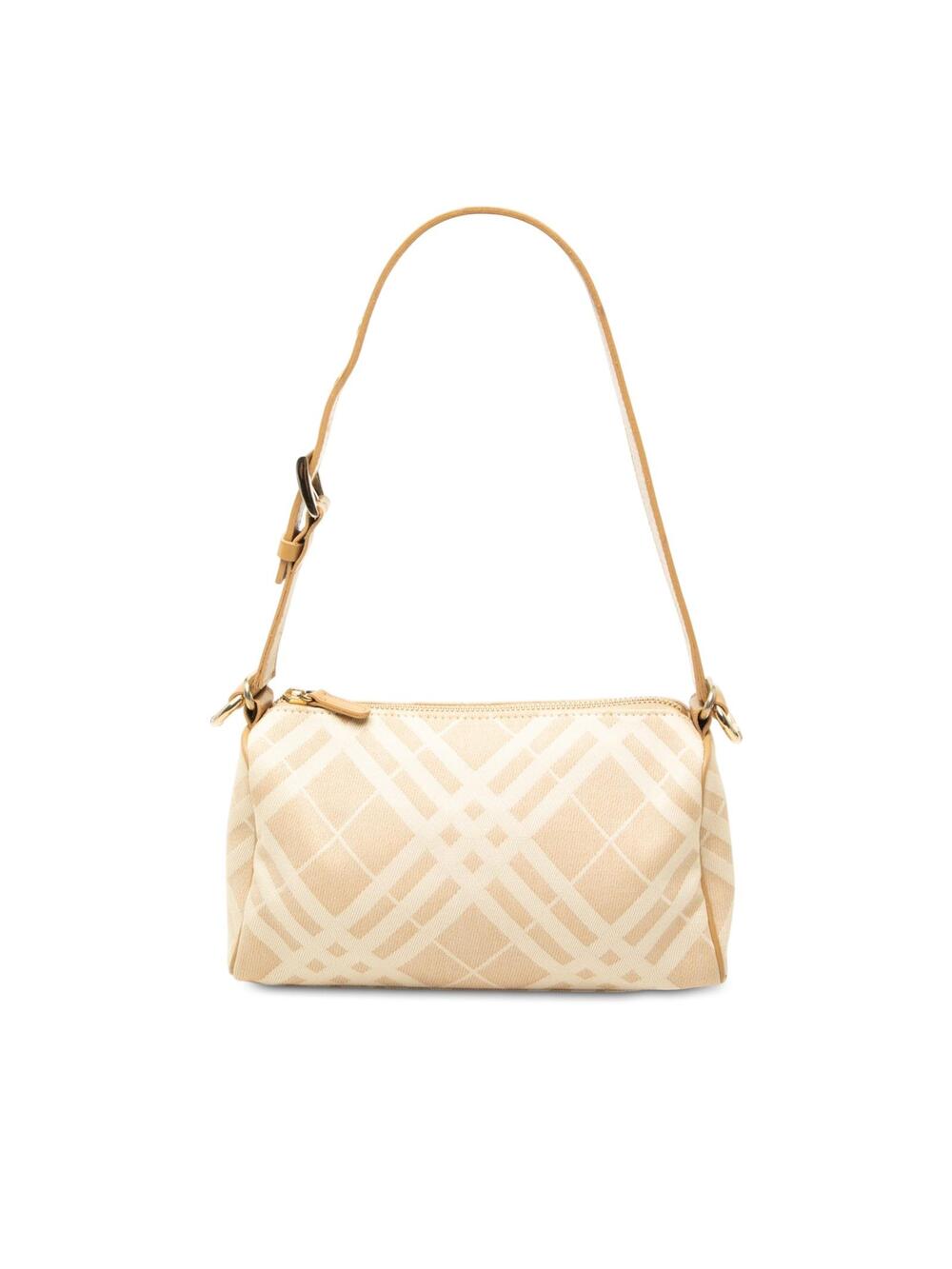 Burberry Nova Check Canvas Shoulder Bag #372234B39B
